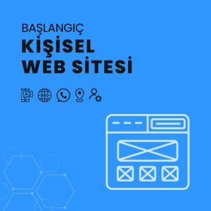 Kişisel web sitesi başlangıç