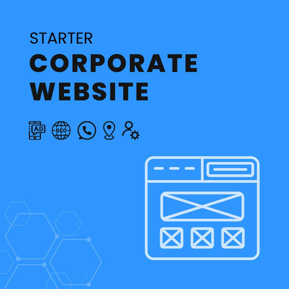 starter corporate website